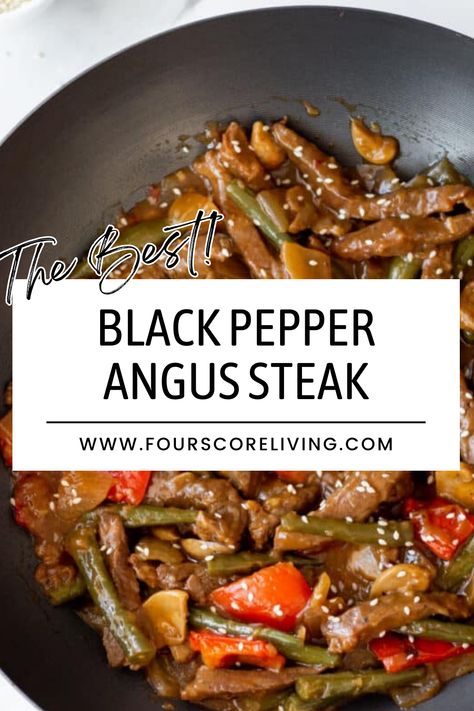 Angus Sirloin Steak Recipes, Angus Beef Steak Recipes, Angus Steak Recipes, Black Pepper Angus Steak, Top Round Steak Recipes, Angus Beef Recipes, Sirloin Tip Steak, Sirloin Steak Recipes, Top Round Steak