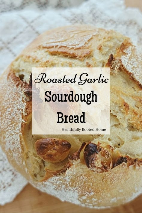 Garlic Sourdough Bread, Simple Homemade Bread, Garlic Sourdough, Artisan Sourdough, The Perfect Loaf, Sourdough Loaf, Homestead Kitchen, Bread Sourdough, Sourdough Starter Discard Recipe