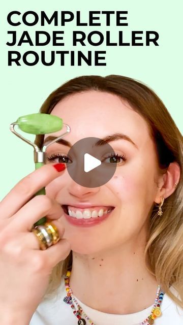 Face Massage Tool Rollers, Eye Roller For Puffiness, Benefits Of Jade Roller, How To Use Face Massage Roller, Face Massager Roller, How To Use Roller On Face, Face Massage With Roller, How To Use Jade Roller, How To Use A Face Roller