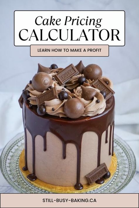 How to Price A Cake: Cake Pricing Guide Professional Cakes Recipe, Oil Vs Butter In Cakes, Pricing For Cakes, How To Price A Cake, How Many People Does An 8” Cake Feed, How Much To Charge For Cakes, How To Price Cakes, Selling Cakes From Home, Realtor Cake Ideas