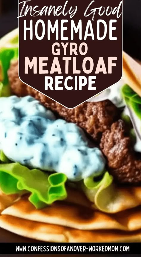 Looking for a gyro meatloaf recipe? Try this easy Greek meatloaf with a side of Tzatziki sauce today and see why we love it. Gyro Meatloaf Recipe, Ground Pork Gyros Recipe, Greek Ground Beef Recipes, Easy Gyro Recipe Beef, Gyro Loaf, Greek Meatloaf Recipes, Gyro Meatloaf, Greek Ground Beef, Steak Gyro Recipe Tzatziki Sauce