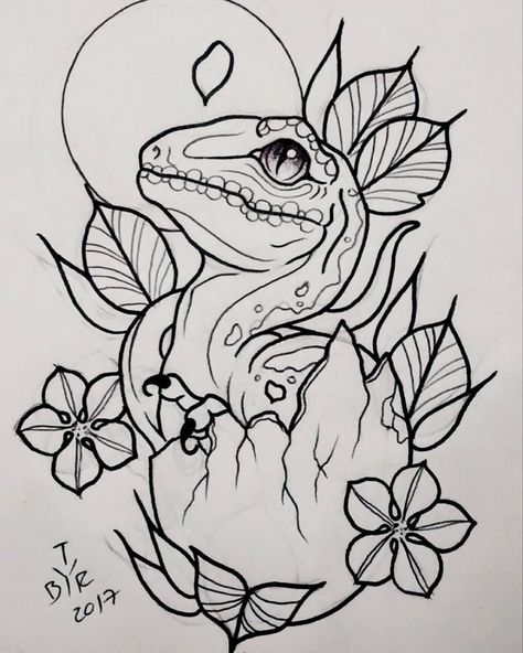 Dinosaur Tattoos, Kunst Tattoos, Tattoo Zeichnungen, Hot Tattoos, Tattoo Outline, Flash Art, Tattoo Design Drawings, Tattoo Stencils, Mini Tattoos