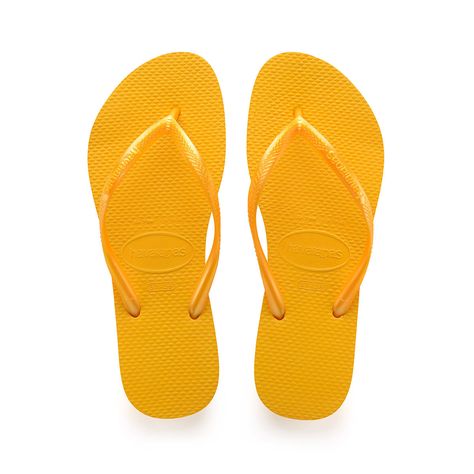 Yellow Flip Flops, Stylish Flip Flops, Mos Def, Banana Yellow, Rubber Flip Flops, Havaianas Flip Flops, Black Flip Flops, Slides Sandals, Fitness Workout For Women