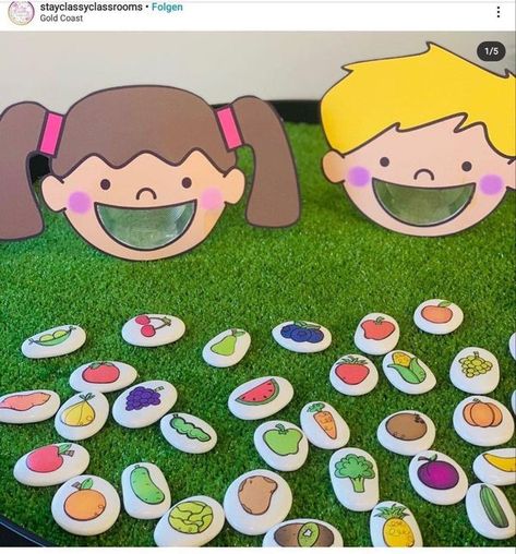 Healthy Food Activities For Kids, Food Activities For Kids, Vegetable Activity For Kids, Healthy Food Activities For Preschool, Healthy Food Activities, Kindergarden Activities, Food Activities, Fruits For Kids, Toddler Learning Activities