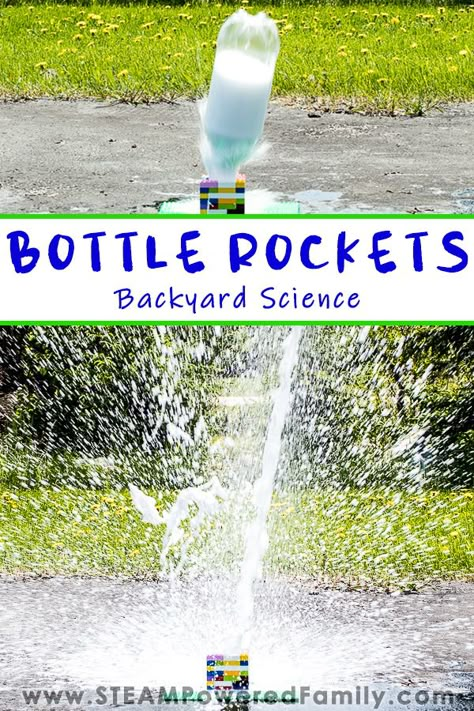 Backyard Science, Chemistry Engineering, Math And Physics, Summer Stem Activities, Summer Science Experiments, Space Activities For Kids, Summer Stem, School Age Activities, Science Week