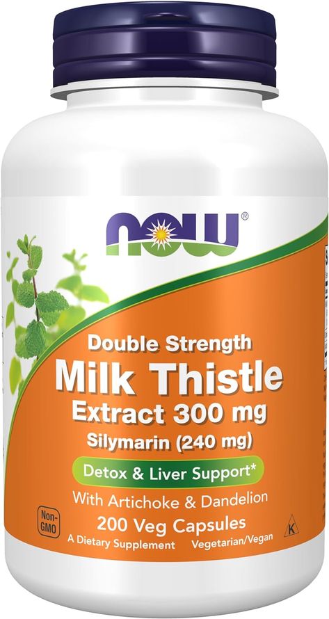 Milk Thistle (Sylmaric) should be on your supplement 'golden list' if you need to strengthen the liver against the oxidative effects of your favotire alcoholic endeavor. This is one of the very few substances that have been shown by scientists to uphold what it actually says on the bottle compared to most other 'magical detox substances' on the market'. 300mg extract containing 200 veg capsules. I keep this exact product, probably the best on the market, from NOW in my fridge for the occasion. Liver Function, Liver Support, Liver Detox, Milk Thistle, The Liver, Non Gmo, Artichoke, Scientists, Dietary Supplements