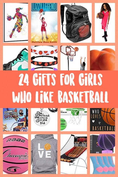 Basketball Gifts For Girls Ideas, 8th Grade Basketball Night Gifts, Girls Basketball Gift Ideas, 8th Grade Night Basketball Gift Ideas, Basketball Basket Gift Ideas, Basketball Gifts For Players, Gifts For Basketball Players, Basketball Girl Gifts, Girls Basketball Gift