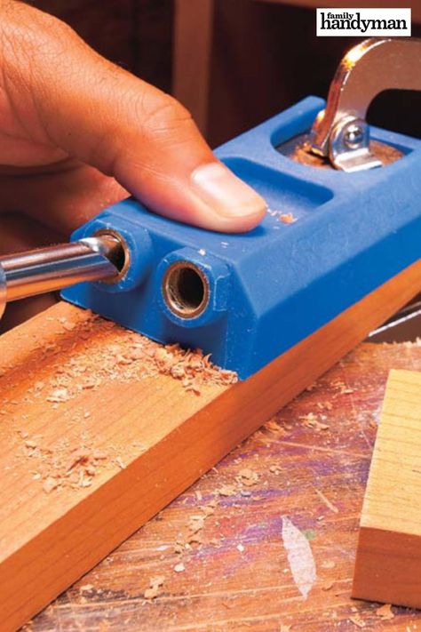 How to Use Pocket Screws Fine Woodworking Project, Woodworking Projects Unique, Wood Projects Plans, Woodworking Storage, Pocket Screws, Woodworking Project Plans, Unique Woodworking, Woodworking Projects For Kids, Woodworking Magazine