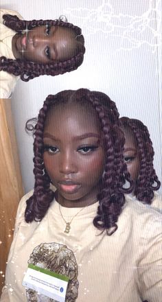 Chunky Short Braids, Coi Leray Braids 4c Hair, Coi Leray Braids Short, Big Box Braids Natural Hair, Short Jumbo Box Braids With Curly Ends, Big Braids With Curly Ends, Coi Leray Braids Natural Hair, Cou Leray Braids, Big Short Braids