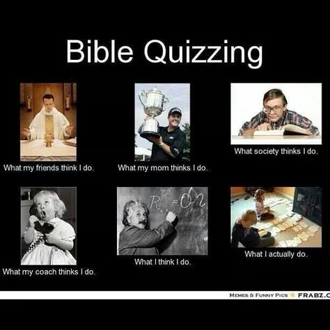 Haha Bible Quizzing Funny, Bible Quizzing, Bible Quiz, Christian Stuff, Christian Humor, Bible Lessons, Craft Blog, Crafts For Teens, Funny Stuff