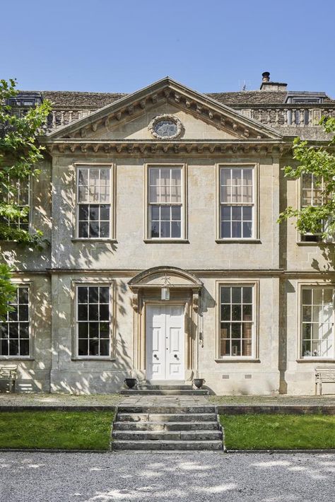 Shaw House, Melksham, Wiltshire 9 bed semi-detached house for sale - £3,500,000 Dark Timber Floors, Shaw House, Central Hall, Bond Girl, French Windows, Open Fireplace, Cottage House, Semi Detached House, Timber Flooring