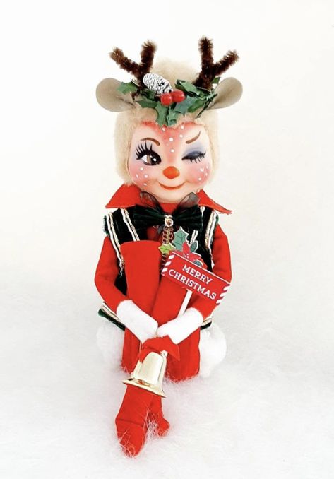 Knee Hugger, Elves And Fairies, Christmas Things, Nutcracker, Vintage Christmas, Christmas