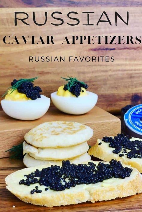 Recipes With Caviar, Appetizers With Caviar, Dishes With Caviar, How To Make Caviar Pearls, How To Eat Caviar, Small Plates Menu, Caviar Appetizers, Types Of Caviar, Homemade Sour Cream