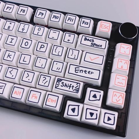 Cute Keycaps, Keyboard Custom, Keyboard Keys, Seni Dan Kraf, Keycap Set, Key Caps, Graffiti Designs, Gaming Room Setup, Gamer Room