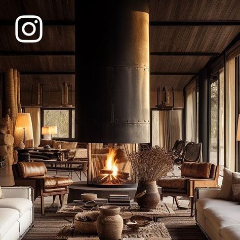 Safari Lodge Interior, Lodge Interior Design, African Lodge, Wabi Sabi House, Safari Home Decor, Wabi Sabi Home Decor, Luxury African Safari, Luxury Safari Lodge, Aspen House