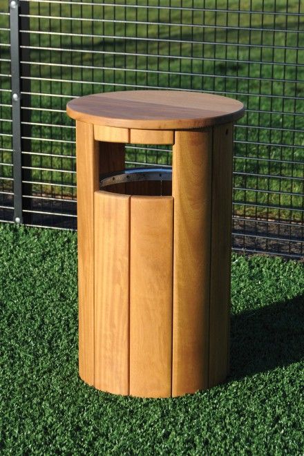 Winchester Canopied Timber Litter Bin - Street Furniture Our latest wooden litter bin range can be supplied in both canopied and open top variants, is functional and stylish. The wood finish will compliment any park or open space environment. Wood Bin, Wooden Bins, Space Environment, Dust Bin, Litter Bin, Chair Design Wooden, Outside Furniture, Urban Furniture, Diy Upcycle