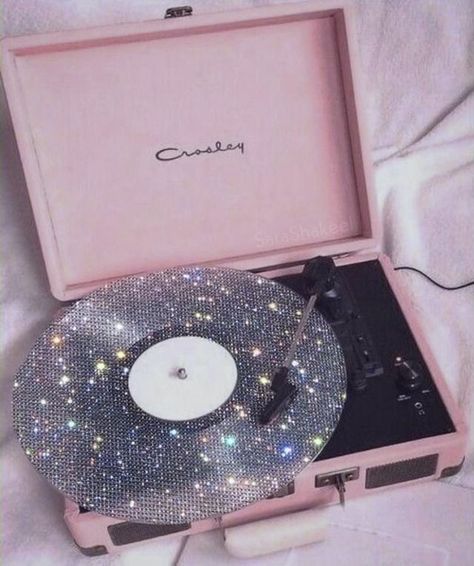 Must Have Vinyl! Cd Music, Vintage Aesthetic, Cd, Glitter, Collage, Music, Pink