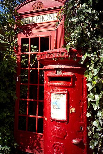 Boxes - Phone and Letter. | Flickr - Photo Sharing! Mans Office, Red Phone Booth, Red Telephone Box, British Things, Telephone Box, Telephone Booth, Phone Box, Mail Post, Phone Booth