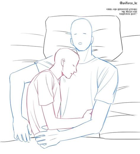 Sleep Couple Drawing, Couple Sleeping Pose Reference Drawing, Sleeping Drawing Poses, Two People Sleeping Drawing Reference, Sleeping Together Pose, Couple Drawing Reference Bed, Drawing Poses Couple Sleeping, Couple Sleeping Reference, Two People Sleeping Reference