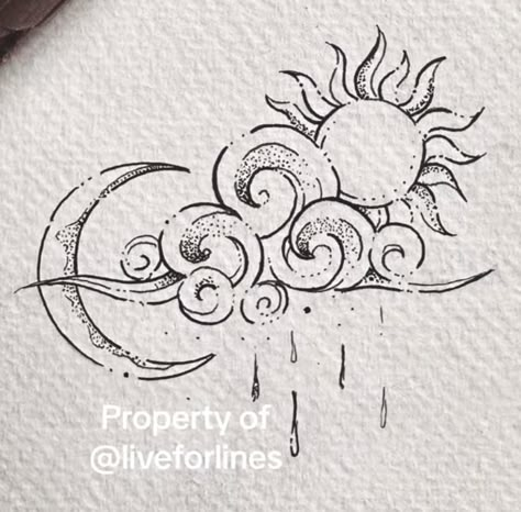 Special Tattoos, Creative Tattoos, Art Tattoos, Sun And Moon, Tattoo Idea, Cute Tattoos, Sun Moon, Tattoo Inspo, Tattoos And Piercings