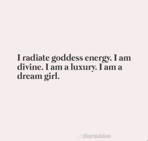 Light Feminine Energy Quotes, Dark Feminine Sayings, Dark Divine Feminine Affirmations, Soft Era Quotes, Dark And Light Feminine Energy, Celebrity Energy, I Radiate Goddess Energy, Light Feminine Energy, I Am Divine