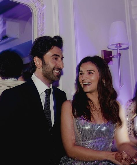 Alia And Ranbir, Bollywood Couples, Stylish Couple, Ranbir Kapoor, Romantic Moments, My Wife Is, Alia Bhatt, Bollywood Actors, Wedding Pics