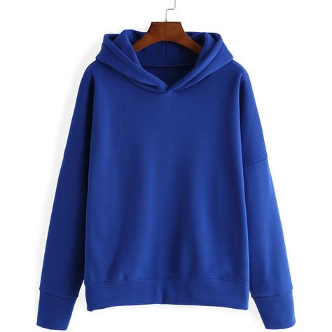 Hooded Loose Blue Sweatshirt ($13) ❤ liked on Polyvore featuring tops, hoodies, sweatshirts, blue, pullover hoodie sweatshirt, pullover hoodies, hoodie sweatshirts, hooded sweatshirt and hoodie pullover Men Hoodies Outfit Style, Blue Hoodie Outfit, Royal Blue Hoodie, Male Hoodie, Blue Hoodie Men, Hoodie Outfit Men, Clothing Wishlist, Men Sweatshirts, Plain Hoodies