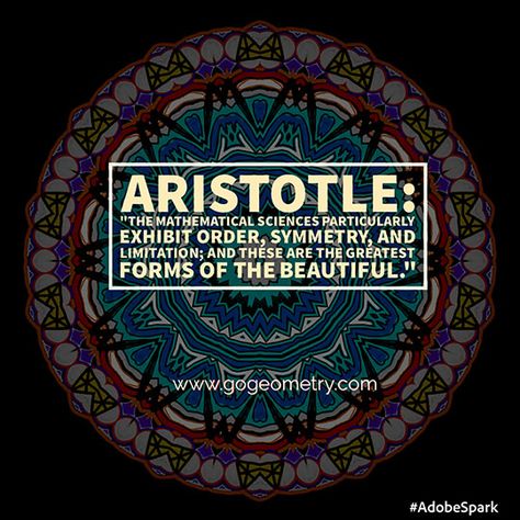 Aristotle Math Symmetry Quote Symmetry Quotes, Maths Quotes, Math Quotes, Classical Conversations, Math Geometry, Word Cloud, Secondary School, Deep Thought Quotes, Thoughts Quotes