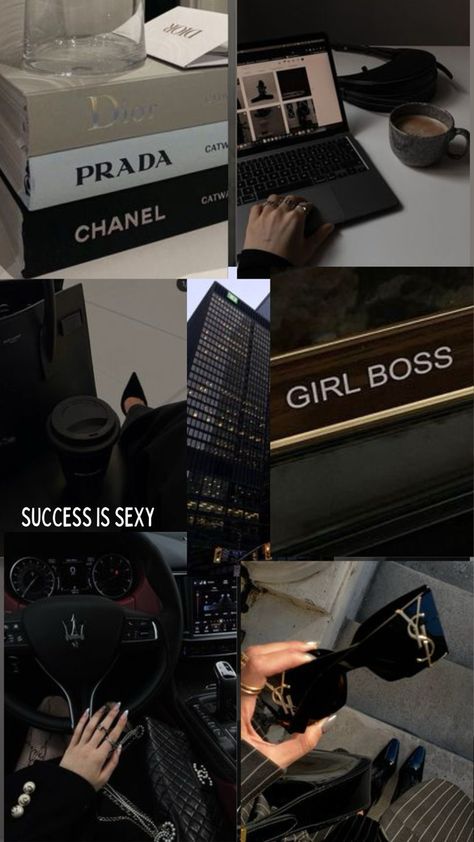 Be the vibe you want to attract All Things Black, Board Collage, Dark Feminine Energy, Vision Board Collage, Business Vision Board, Rich Women Lifestyle, Life Goals Future, Women Ceo, Vision Board Wallpaper