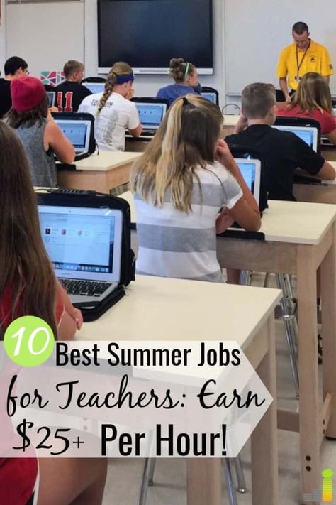 Summer Jobs For Teachers, Teacher Burnout, Online Surveys For Money, Supplemental Income, Best Side Hustles, Virtual Jobs, Teacher Summer, Teaching English Online, Jobs For Teachers