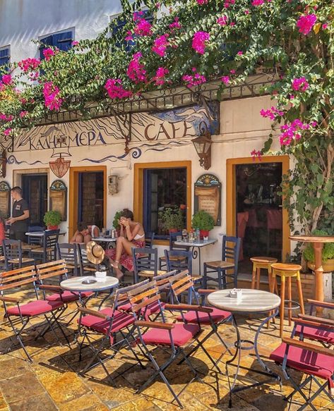 Paxos, Greece 📸 @nilufertunaorhan #paxos #greece Paxos Greece, Paxos Island, Sidewalk Cafe, Future Photos, Under The Tuscan Sun, Alfresco Dining, New Camera, Greece Wedding, Visiting Greece