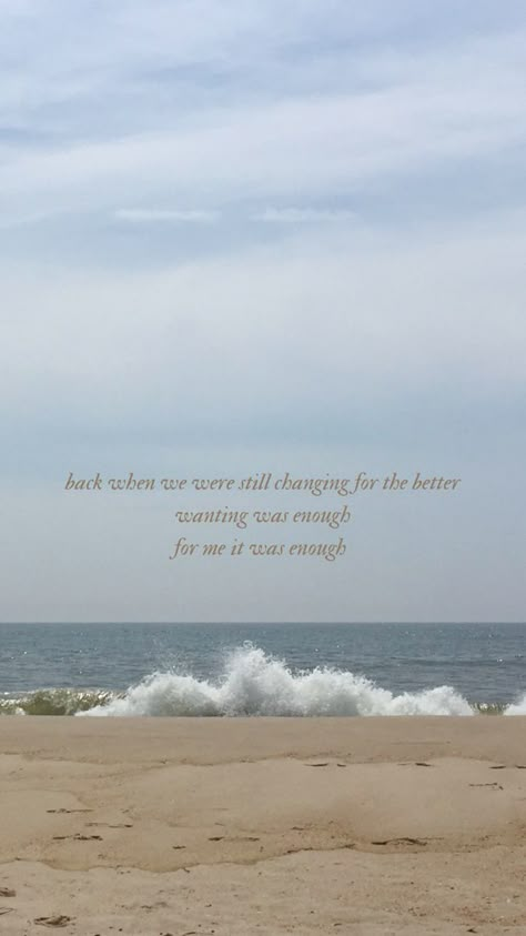 Taylor Aestethic, Summer Taylor Swift Wallpaper, Beach Lyrics, Morning Manifestation, August Taylor Swift, Dreamy Quotes, August Wallpaper, Lyric Wallpaper, Swift Aesthetic