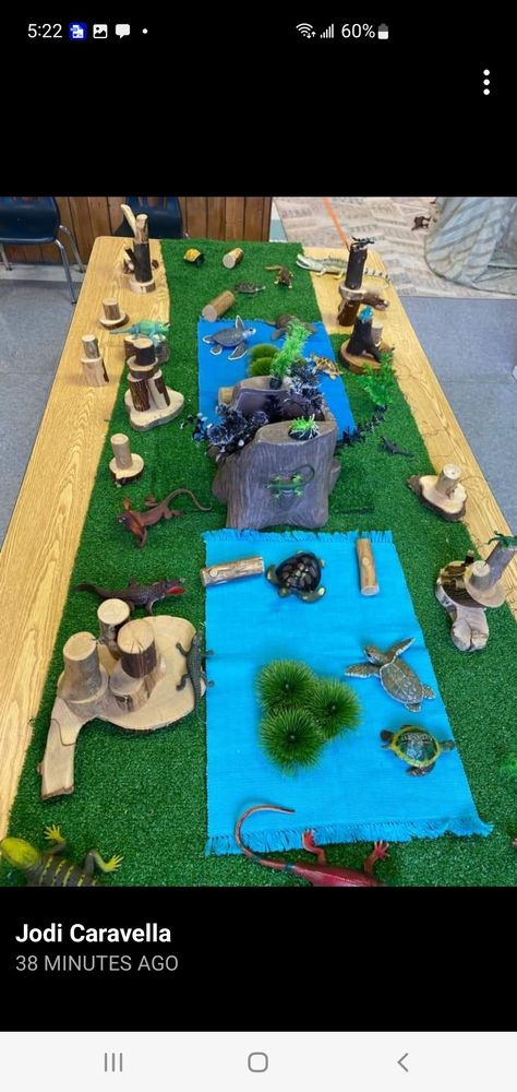 Loose Parts Dramatic Play, Loose Parts Playground, Outdoor Loose Parts Play Ideas, Bear Cave Dramatic Play, Loose Parts Construction Area, Large Loose Parts Play, Dramatic Play Preschool, Australia Animals, Dramatic Play