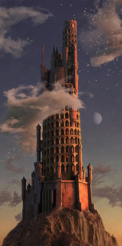 Throne Of Glass Tower Of Dawn, Orynth Tog, Torre Cesme Tog, Antica Tog, Tower Of Dawn Characters, Tower Of Dawn Aesthetic, Fantasy Tower Concept Art, Fantasy Widget, Torre Cesme