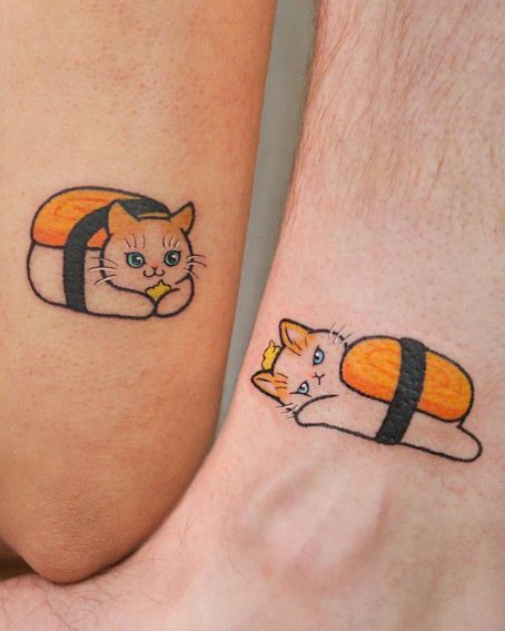 17 World's Best Couple Tattoos Ideas for All Lovely Couples Couple Tattoo On Finger, Cute Man Tattoo, Fun Matching Tattoos Couples, Cute Matching Tattoos For Couples Simple, Cute Anime Couple Tattoos, Alternative Couples Tattoos, Tattoo Ideas For Two People, Couples Tattoos Funny, Couple Tattoos Anime