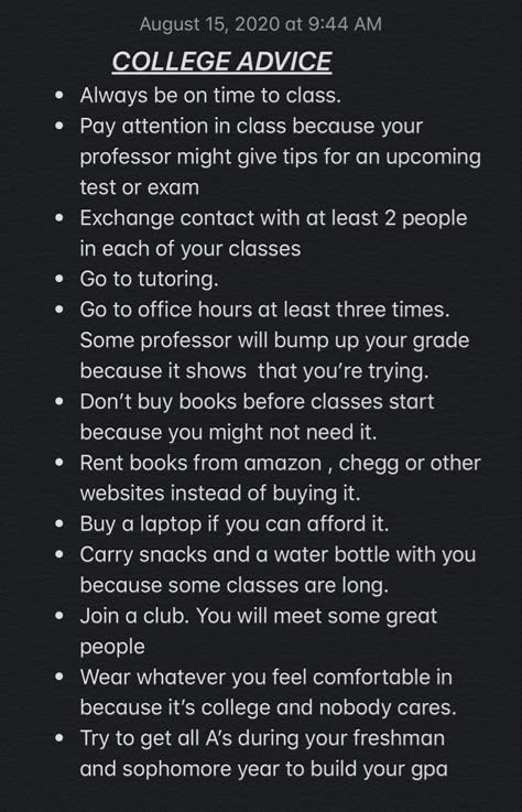 College To Do List Student, How To Prep For College, Things I Wish I Knew Before College, How To Do Good In College, Staying Healthy In College, How To Get Through College, College Life Tips, College Class Tips, College Tips Freshman Study