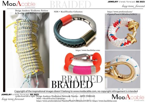 SS 23 Braided - ModaCable 2023 Jewelry Trends Forecast, Jewellery Trends 2022 2023, 2023 Jewelry Trend Forecast, Top Jewelry Trends 2023, Jewelry Trends 2022 2023, Accessory Trends 2023, Accessories Trend 2023, 2023 Accessories Trends, 2023ss Trend