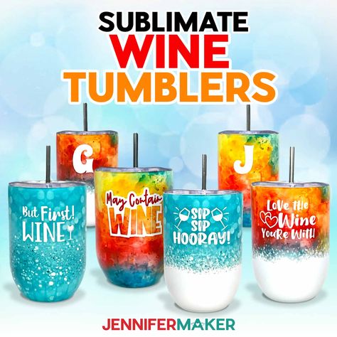 Sublimation Wine Tumblers, Tumbler Sublimation Template, Holiday Place Cards, Craft Paint Storage, Diy Gutters, Diy Drawer Dividers, Glass Etching Stencils, Craft Organization Diy, Paper Flower Wall Art