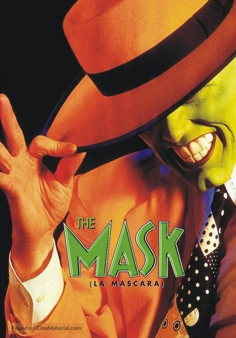 ''The Mask - LA MASCARA'' 1994 Argentinian movie poster. (1). 80s Films Posters, The Mask Poster, Mirror Mask Movie Art, The Mask 1994 Poster, The Mask Jim Carrey, The Mask 1994, O Maskara, Movie Poster Project, 80s Movie Posters