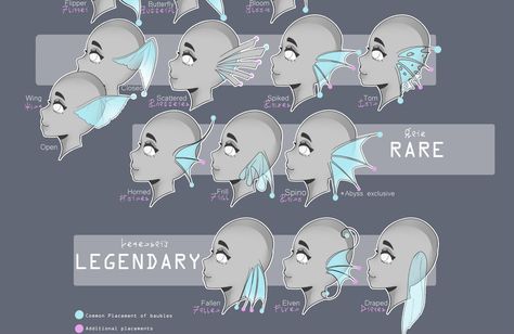 Fin Ears Drawing, Mermaid Oc Ideas, Fish Ears Drawing, Fish Ears Reference, How To Draw Piercings, Mermaid Body Base, Ear Fins Drawing, How To Draw A Mermaid Tail, Mermaid Ears Drawing