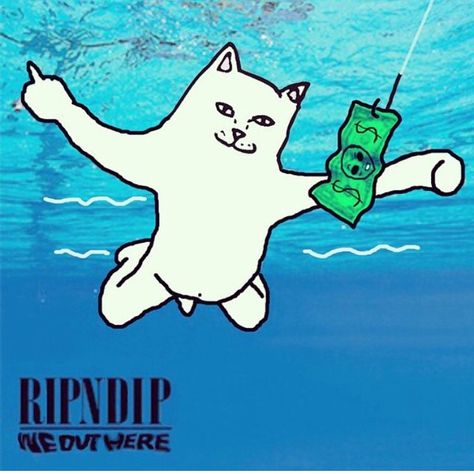 Rip And Dip, Ripndip Wallpaper, Peanut Festival, Lord Nermal, Tumblr Png, Wonderland Artwork, Rip N Dip, Trippy Drawings, Where It All Began