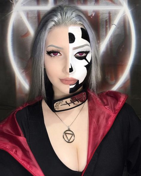 Naruto Halloween Costumes, Orochimaru Cosplay, Diy Girls Costumes, Akatsuki Cosplay, Black Cosplayers, Cosplay Idea, Anime Eye Makeup, Anime Ideas, Anime Cosplay Makeup