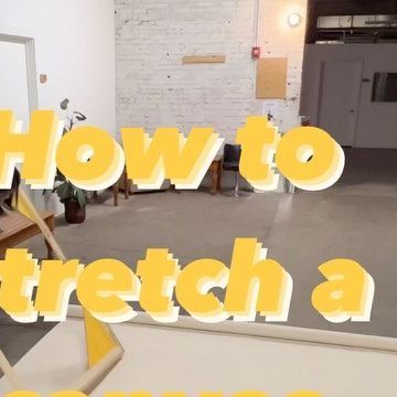 89K views · 6.8K likes | Elizabeth Miller on Instagram: "How to stretch a canvas or at least how I do it. Stretching an upright canvas is a game changer, so much easier to pull tight with gravity and body weight on your side 👊🏻" Elizabeth Miller, Game Changer, Body Weight, Stretching, Gravity, Do It, Siding, Tights, Canvas