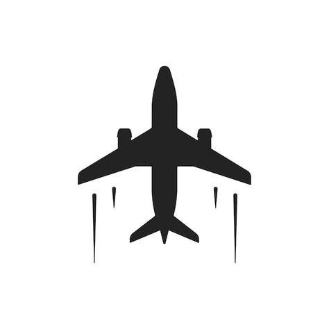 Airplane with trace line icon air transp... | Premium Vector #Freepik #vector #aviation #flying-plane #flight #air-plan Immigration Logo, Logo Airplane, Trace Line, Airplane Outline, Fly Private, Plane Vector, Plane Logo, Business And Advertising, Air Plain