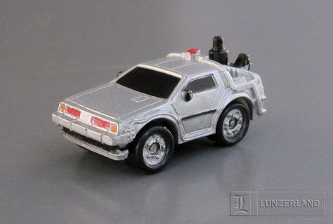 BACK TO THE FUTURE- MICROMACHINES' DELOREAN TIME MACHINE by Galoob | Flickr - Photo Sharing! 80 Toys, Toy Pedal Cars, Car Soap, Delorean Time Machine, Old School Toys, Micro Machines, Toy Plane, Slot Car Racing, Clock Parts