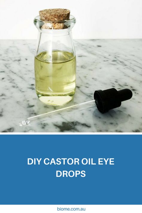 Learn how to make your own castor oil eye drops. DIY natural recipe in link. Homemade Eye Drops, Diy Eye Drops For Dry Eyes, Diy Eye Drops, Castor Oil For Eyes, Eye Drops For Dry Eyes, Medicinal Recipes, Caster Oil, Dry Eyes Causes, Makeup Recipes