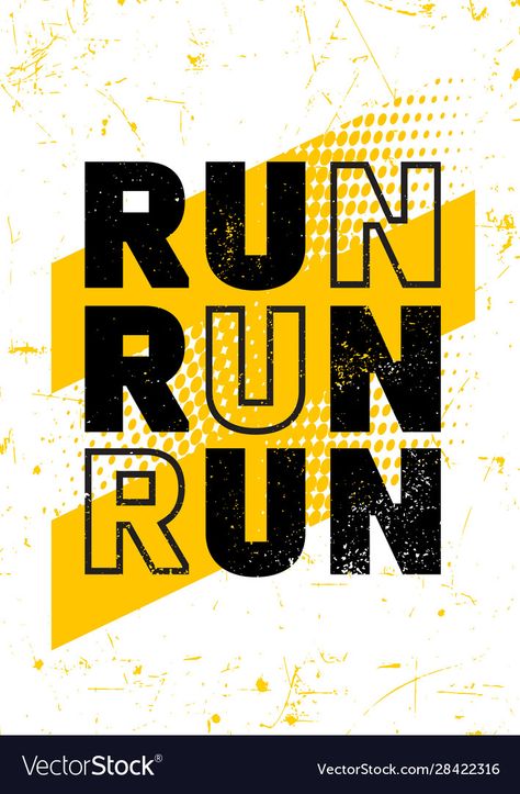 Running Typography, Typography Motivation, Inspiring Typography, Running Illustration, Creative Motivation, Typography Creative, Running Tattoo, Running Posters, Grunge Wallpaper