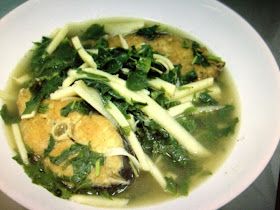 ILOCANOS Best: LABONG NA MAY SALUYOT & FISH (JUTE LEAVES & BAMBOO SHOOTS) Bamboo Shoots Recipe Filipino, Jute Leaves, Filipino Soup Recipes, My Favorites List, Bamboo Shoots, Fish Fillet, Favorites List, Filipino Recipes, Fried Fish