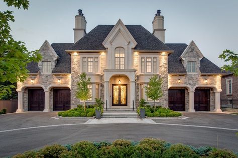 Luxury Custom Home Design | Leave a Reply Cancel reply #luxuryhousesdreamhomes French Country Exterior, Luxury Homes Exterior, House Exteriors, Mansions Homes, Mansions Luxury, Design Exterior, Custom Home Designs, Luxury Homes Dream Houses, French Country House