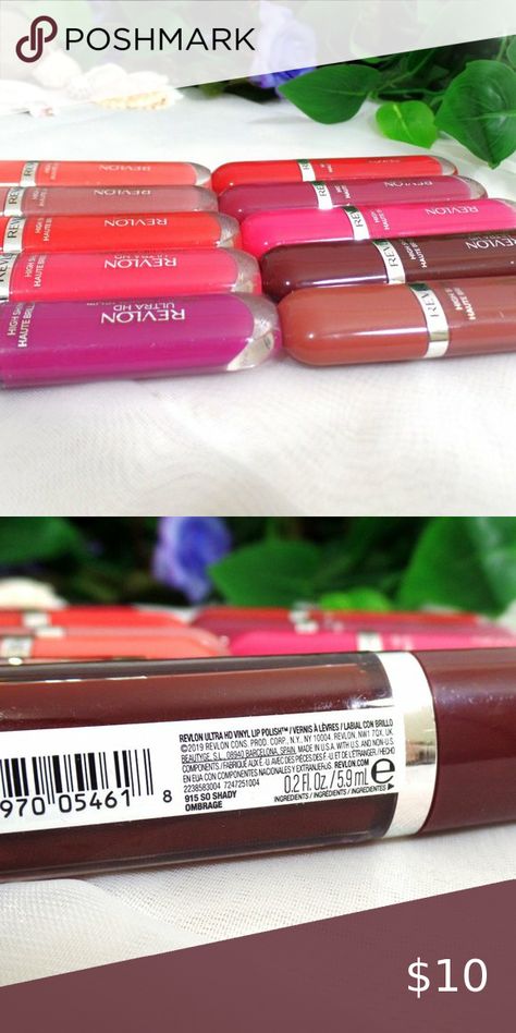 So Shady - Revlon Ultra HD Vinyl Lip Polish Vinyl Lips, How To Line Lips, Ultra Hd, Revlon, Liquid Lipstick, Make It Simple, Date Night, Lips, Vinyl